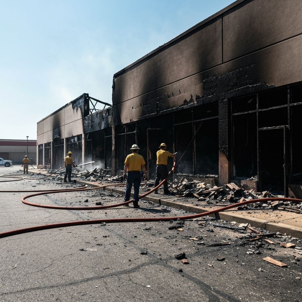 Commercial Fire Damage: Getting Your Business Back to Work Fast