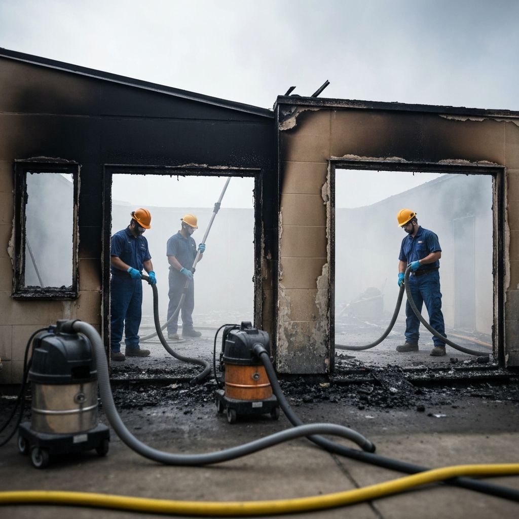 The Complete Fire Damage Restoration Process: From Smoke to Recovery