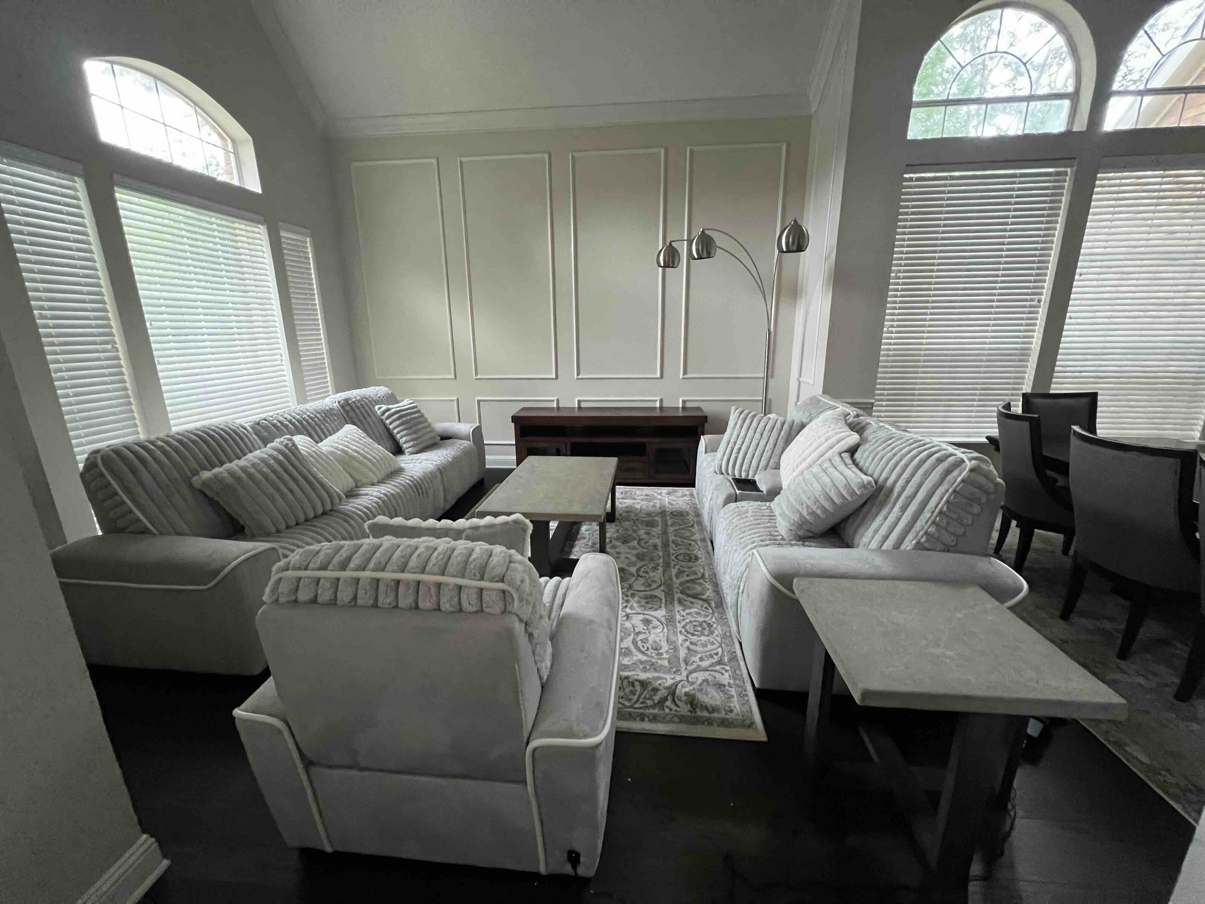 Elegant Living Room Transformation After