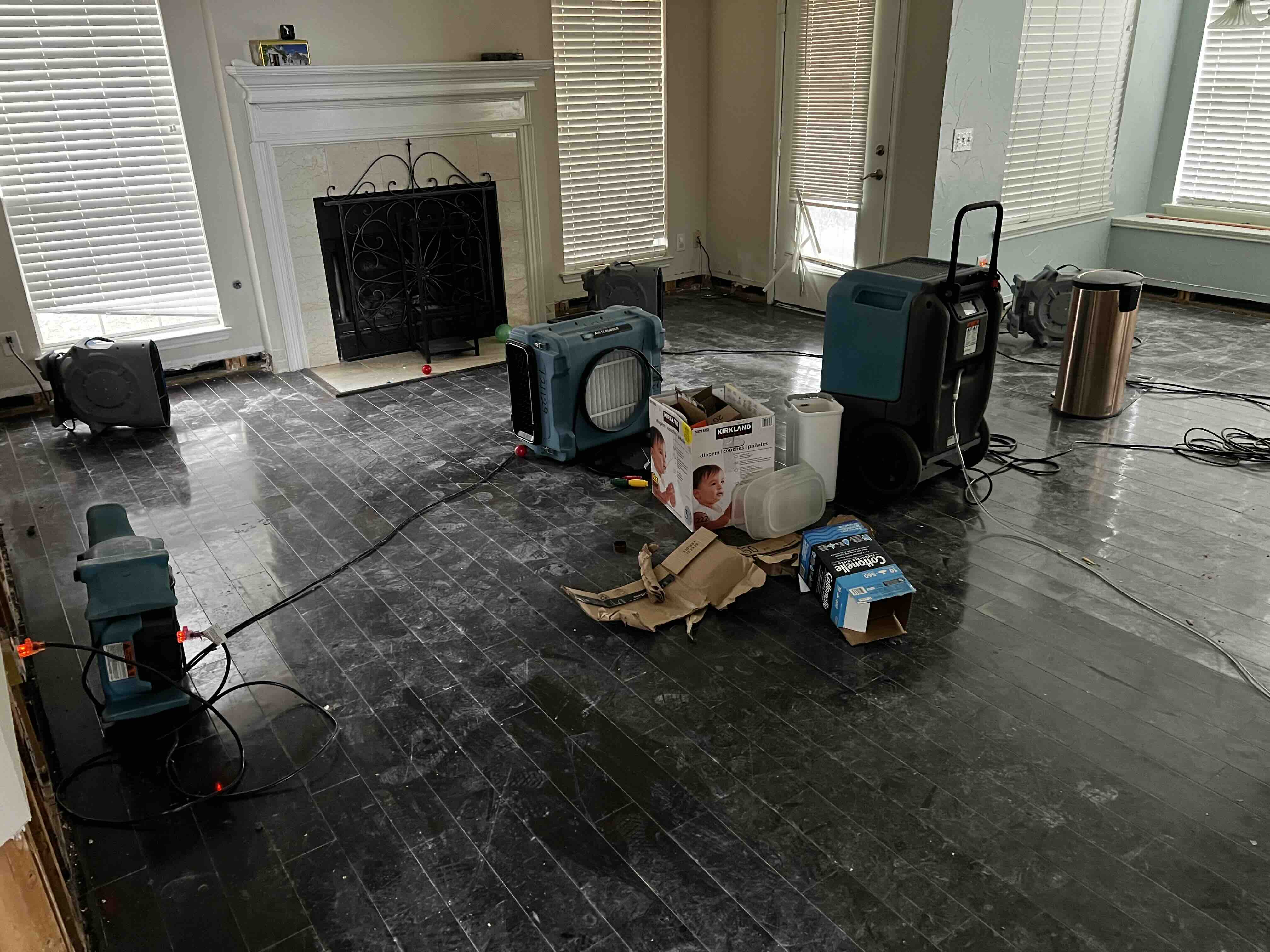 Complete Living Room Recovery Before