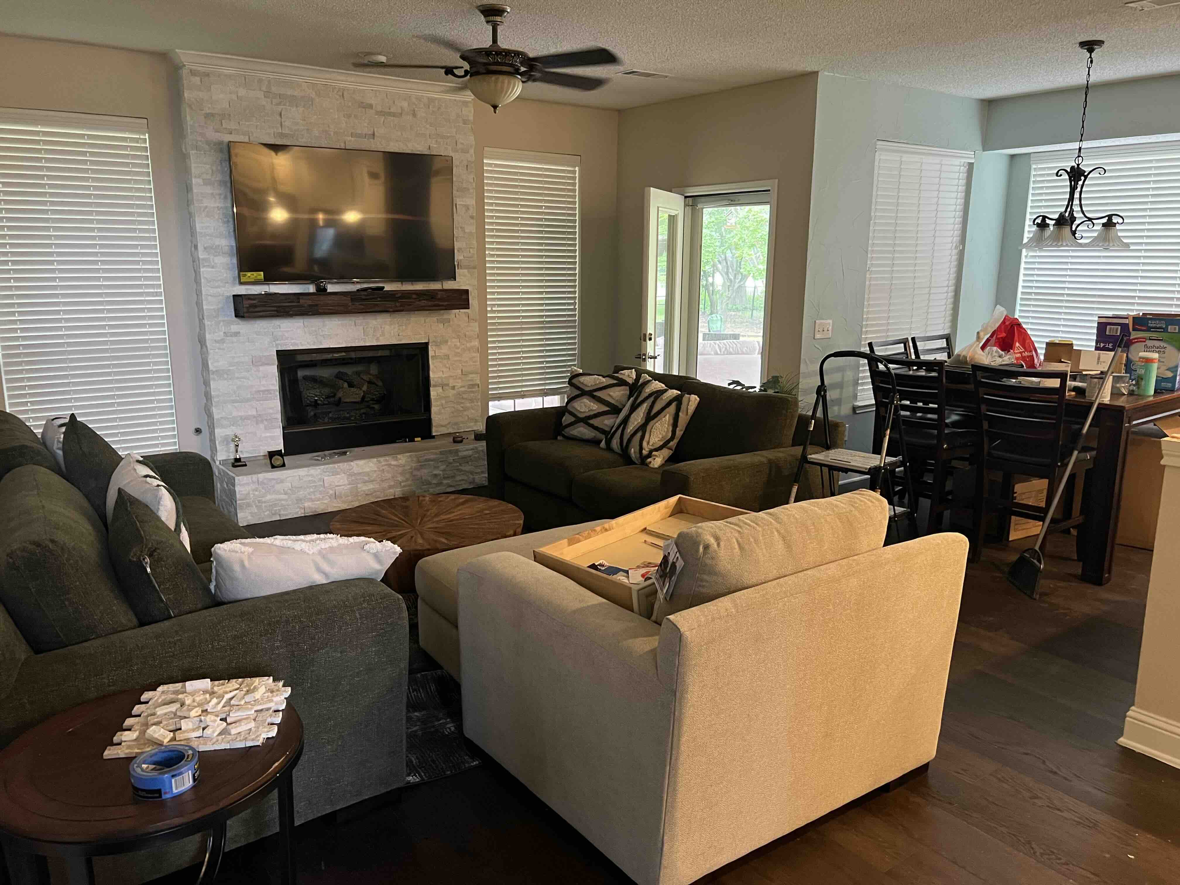 Complete Living Room Recovery After